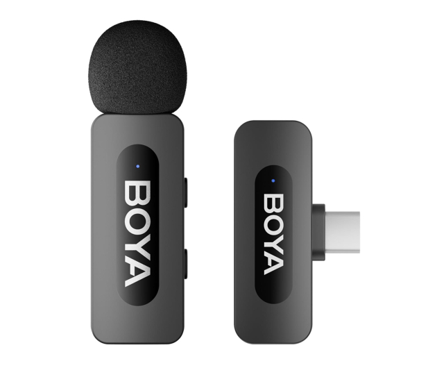 Boya BY-V10 2.0 Ultra Compact 2.4GHz - USB-C - 1TX+1RX - 1334486 - zdjęcie